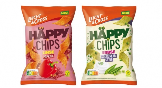 Griesson launcht die Chipsmarke Hppy Chips - Quelle: Leicht & Cross